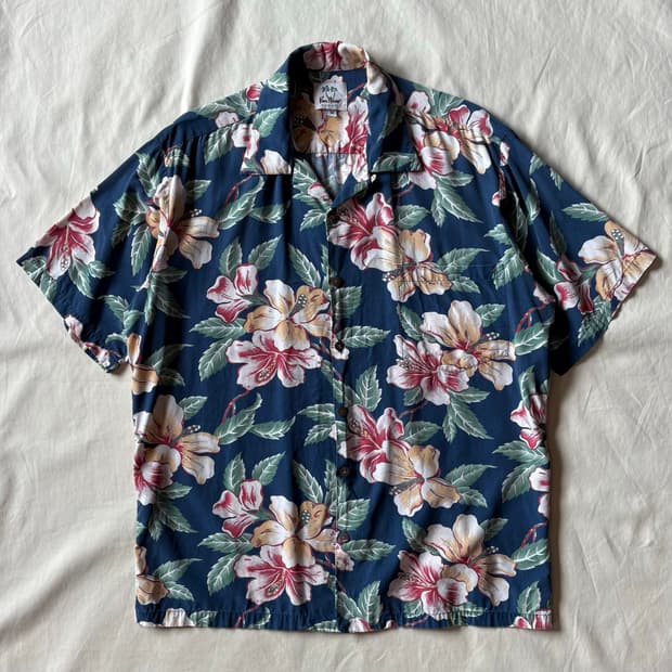 [M/102] 80s USA Pau Hana 하와이안 셔츠