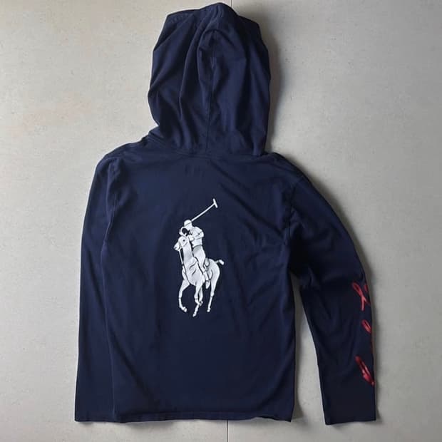 폴로 빅포니 후드티