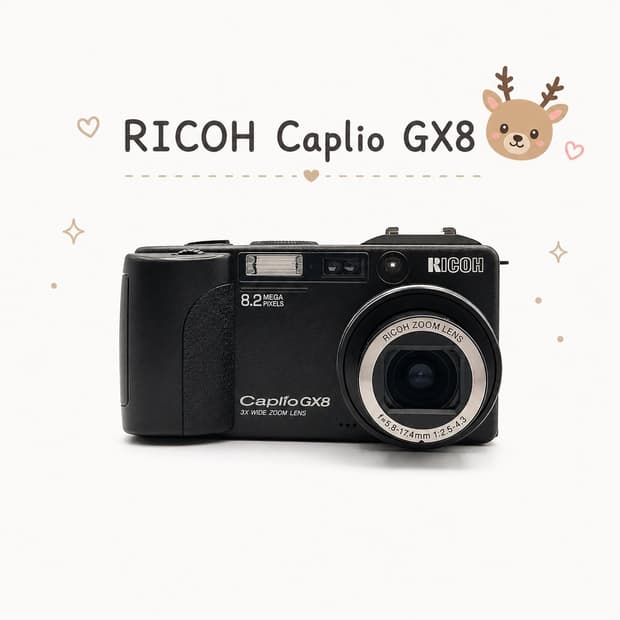 한글지원🖤 리코 Caplio GX8 블랙 ✨