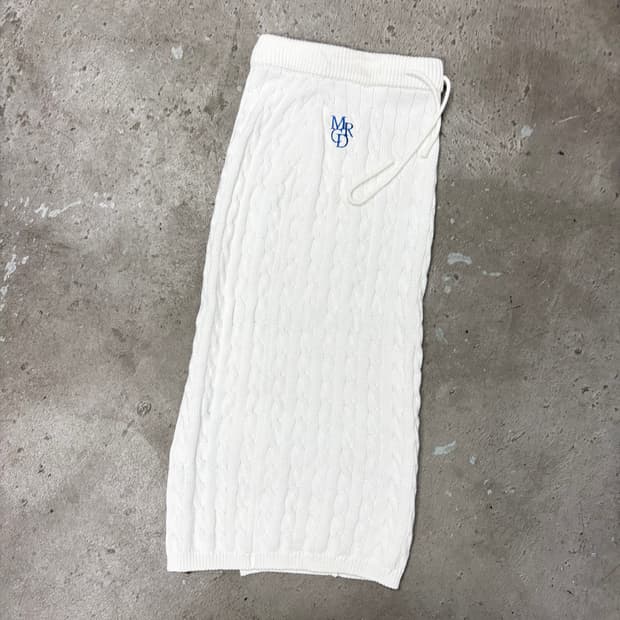 마르디 케이블 니트 스커트[1869]