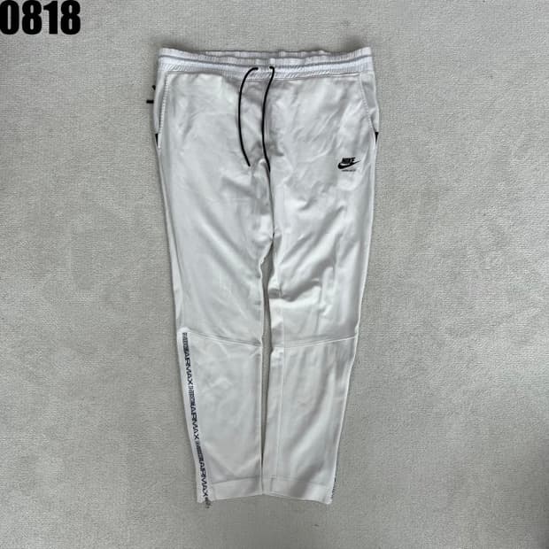 나이키 에어맥스 트레이닝 바지 화이트 L