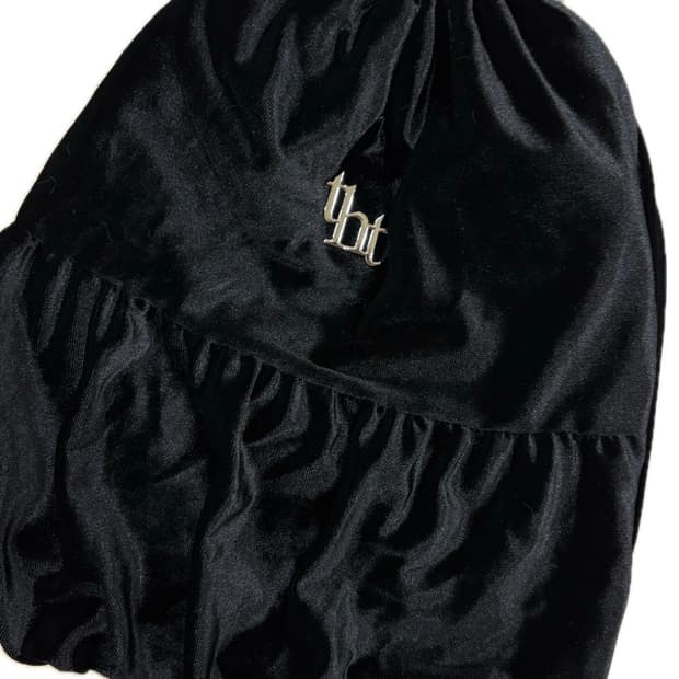 tht velvet chain backpack