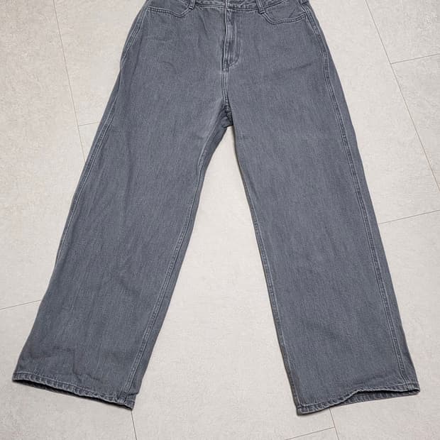 아모멘토 부츠컷 데님 (다크그레이, L)