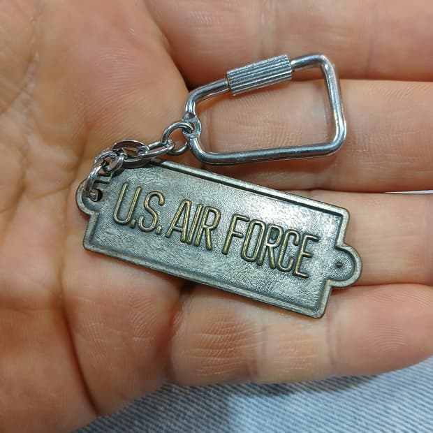 U.S. AIRFORCE 빈티지 키링 