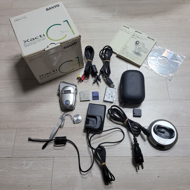 산요 작티 DMX-C1 디지털 캠코더 풀세트
