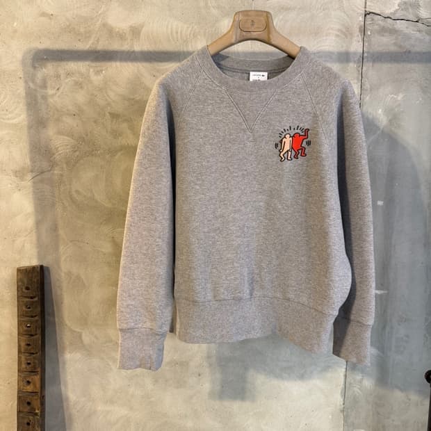 라코스테 X 키스 해링 맨투맨 55~66