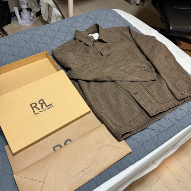 (25신상) 더블알엘 헤링본 워크 자켓, 초어 자켓