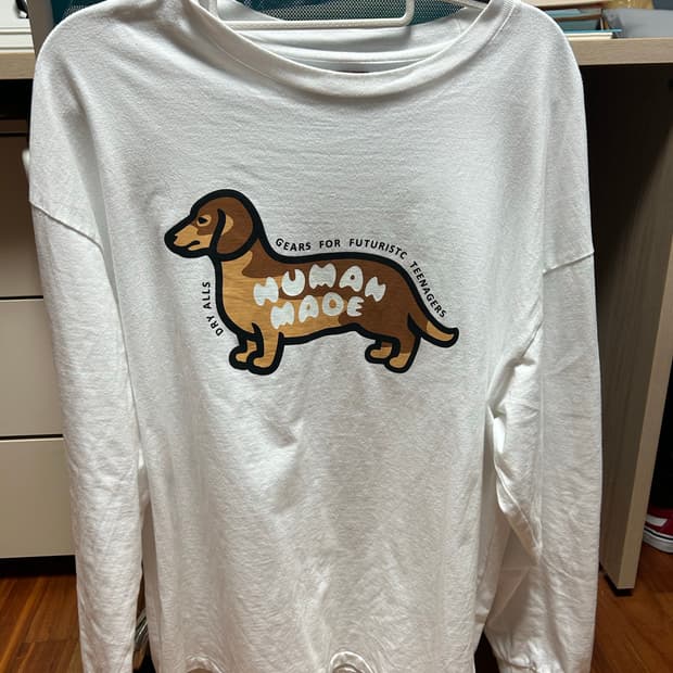 휴먼메이드 도그 롱슬리브  