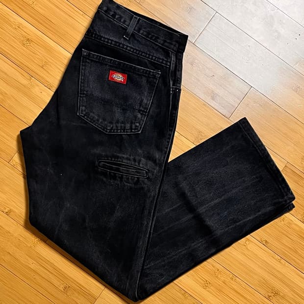 디키즈 블랙진 데님팬츠 32X32