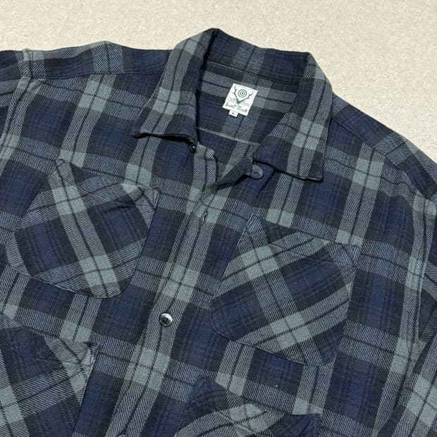 남이서팔 플란넬 6포켓 셔츠 L