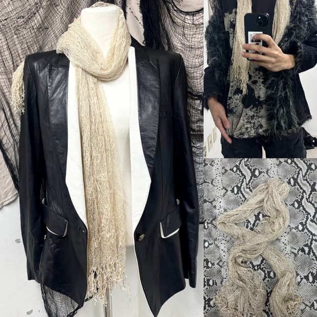 5Fairy Ivory Scarf 2.5