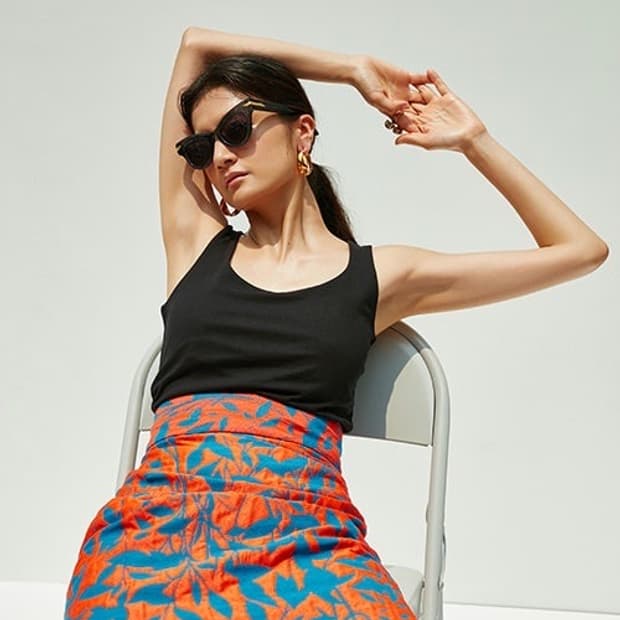 WMM Tuilerie Skirt / Deveaux fabric