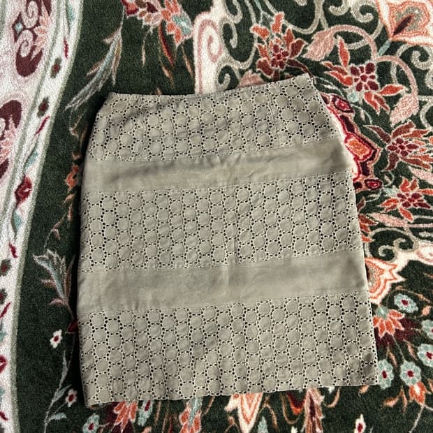 빈티지 보헤미안 스커트