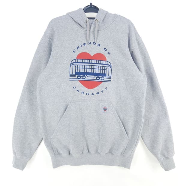 [남S]칼하트 루즈핏 기모 후드티[Y61-203]