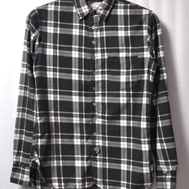 랙앤본/남성체크셔츠(사이즈95~98)
