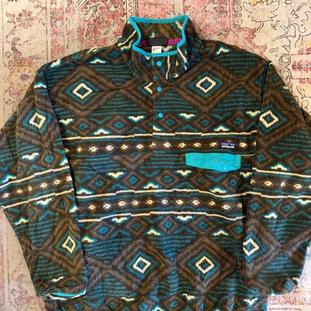 Patagonia]파타고니아 신칠라 아즈텍 풀오버 후리스 XL