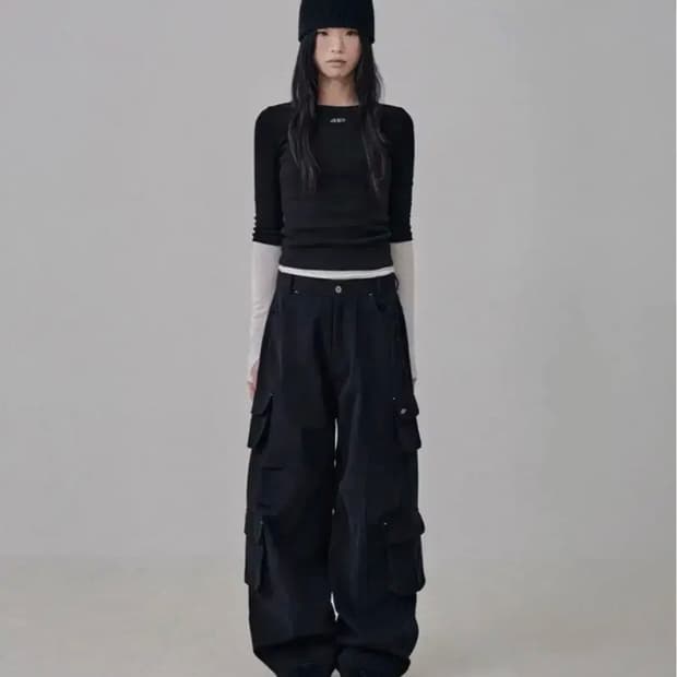 사일프레이 41pray 레이어드 티셔츠