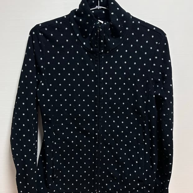 유니클로 여성 도트 플리스 자켓 M