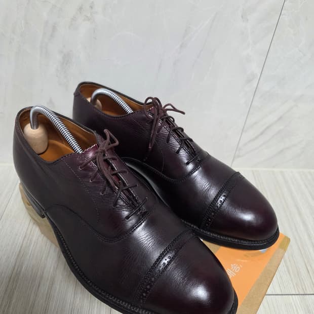 알든 905 버건디 캡토슈즈 (8) 265mm