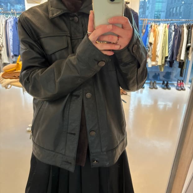 Vintage Malboro Leather Jacket