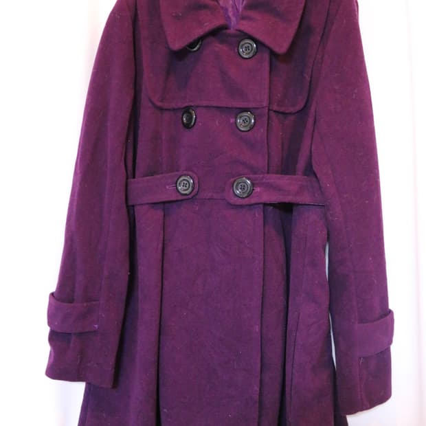 갸루 퍼플 코트