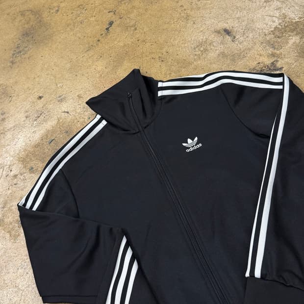 [정품/M] 아디다스 삼선 트랙탑 블랙 져지 b18