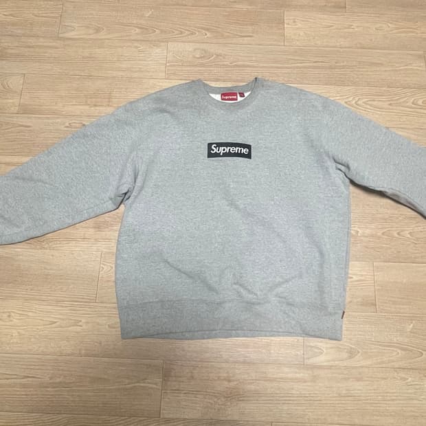 슈프림 박스 로고 맨투맨 사이즈XL