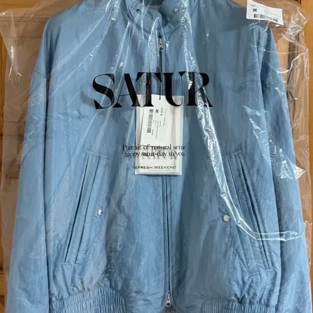 세터 블루종 자켓