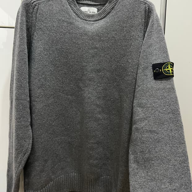 스톤아일랜드 차콜 스웨터 2xl