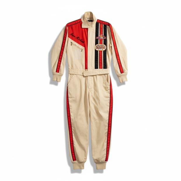 70s Jean Michaud 빈티지 레이싱 점프수트 L