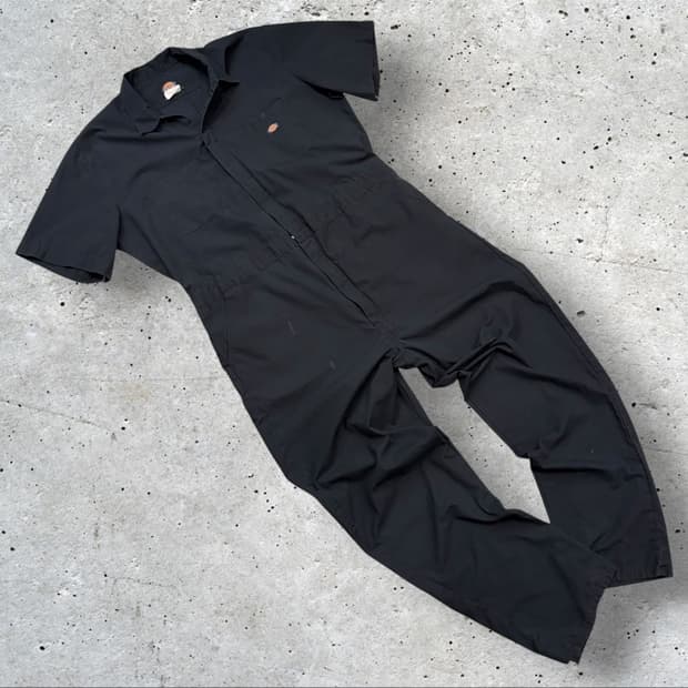 [XL] 디키즈 블랙 점프수트 작업복 D626