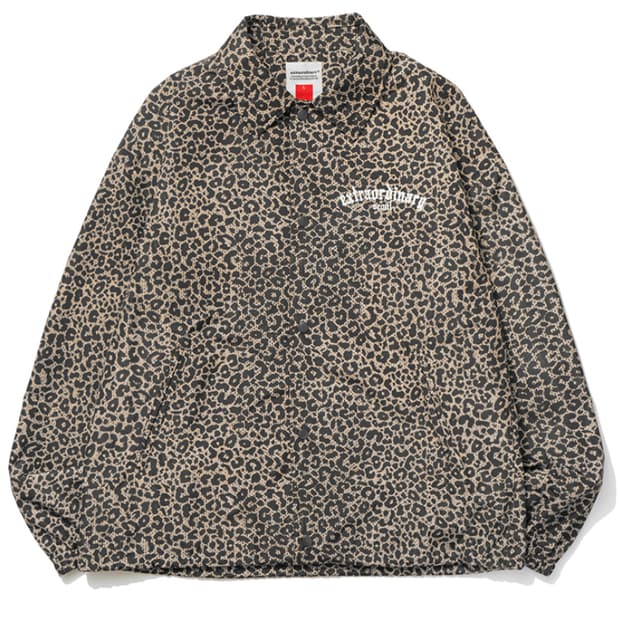 엑스트라오디너리 레오파드 코치 자켓 브라운 L