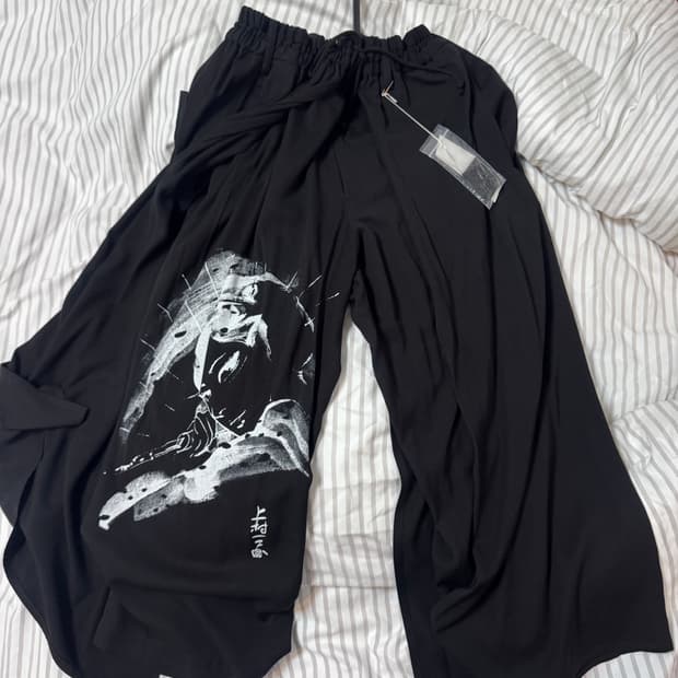 OS)요지야마모토X카즈오카미무라 더블레이어팬츠