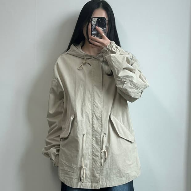 프리즘웍스 나일론 코튼 오스카 야상 자켓