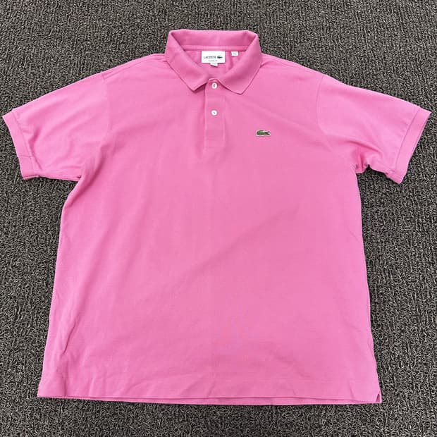 라코스테 여성 카라티 반팔티셔츠 핑크 XL