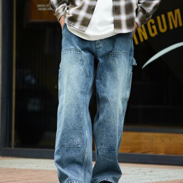 프릭스스토어 더블니 팬츠