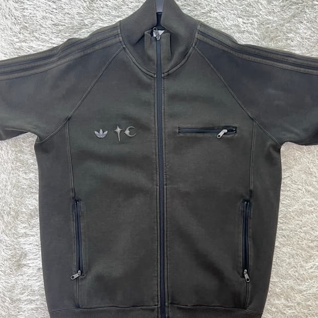 아디다스 x 떠그 클럽 트랙탑 블랙 XXL