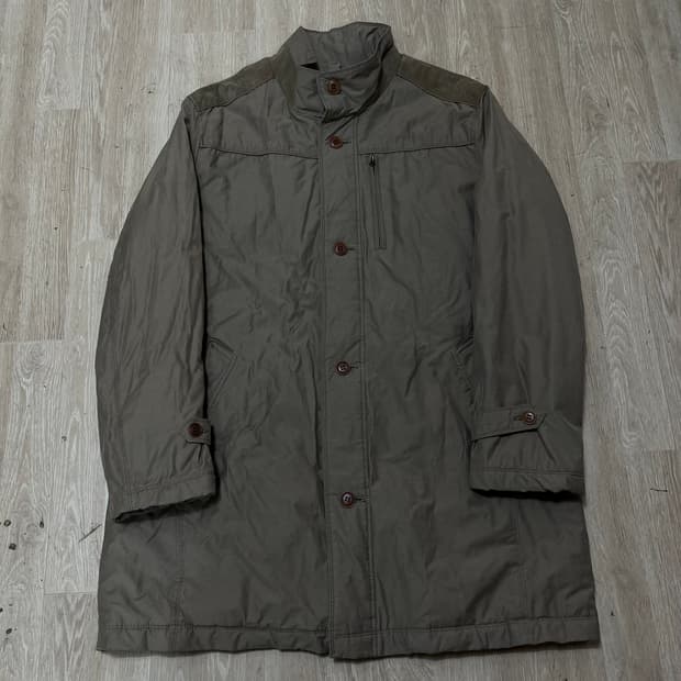 올젠 남성 싱글 트렌치코트 XXL/110