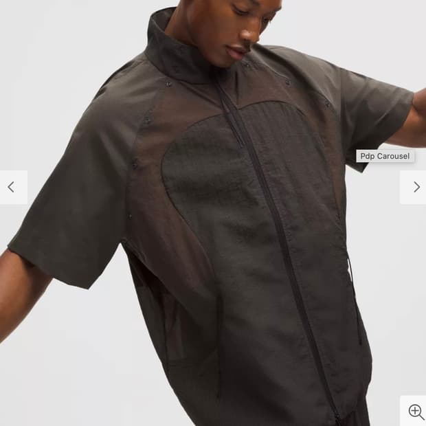 [새상품] 룰루레몬 x 사울 내쉬 2-in-1 트랜스포머블 메시 자켓 (