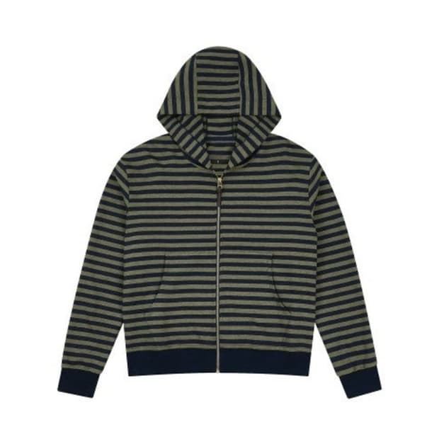 사파리스팟 원웨이 스트라이프 후드집업