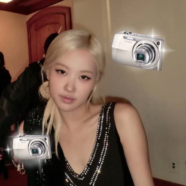 (극미품/로제 모카 나연픽) Casio 카시오 Exlim z2300