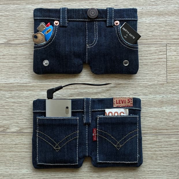 Levi's 511 demin Remake wallet