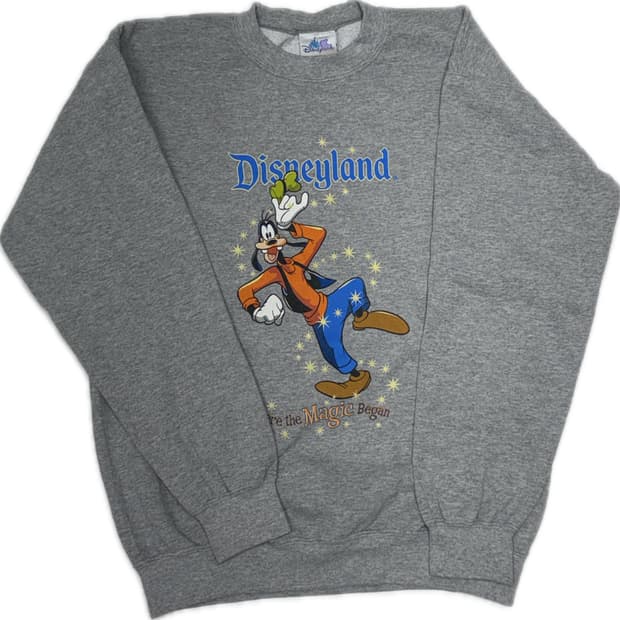 90s 미국 생산 빈티지 디즈니 스웻셔츠 맨투맨 M 실측(L)