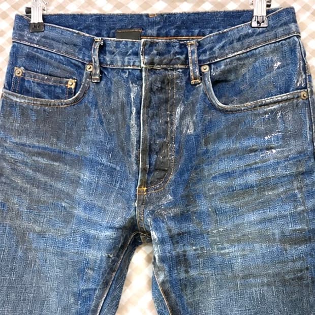 Dior Homme 07 블루 왁스 코팅 31