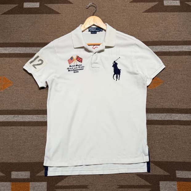 폴로랄프로렌 빅포니 USA 반팔 카라티 L