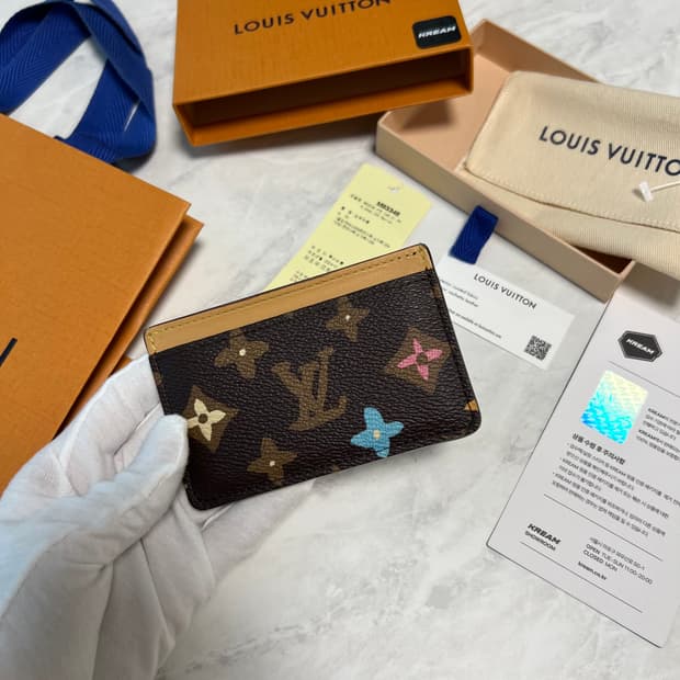 루이비통 카드지갑 초콜렛 M83348