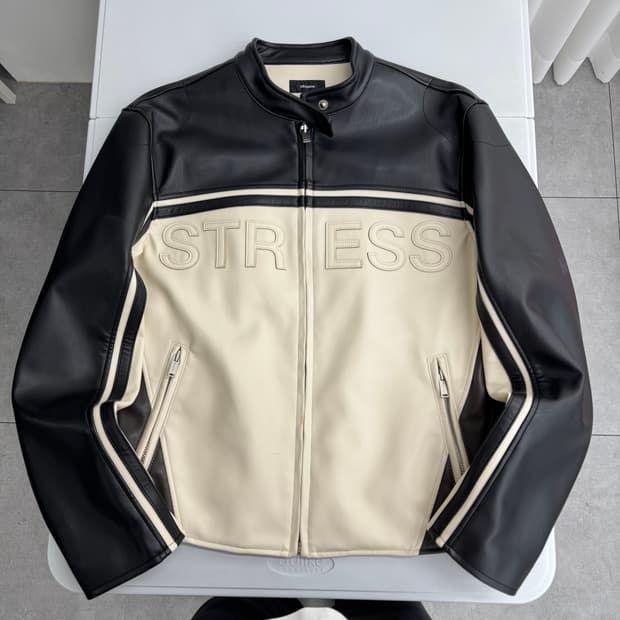 민타임 레더 자켓 