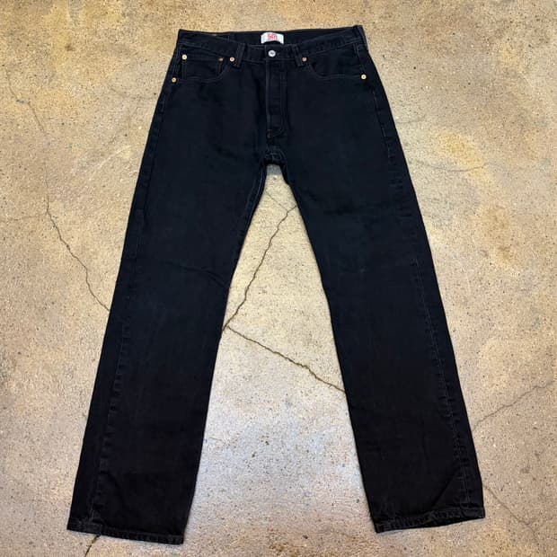00s 미국 빈티지 리바이스 501 블랙진 청바지