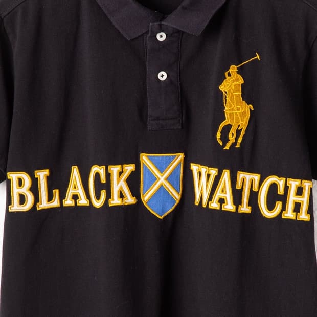 폴로 랄프로렌 치프키프 블랙와치 카라티