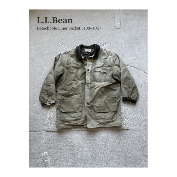 엘엘빈 디테처블 라이너 헌팅 자켓 (105-110)